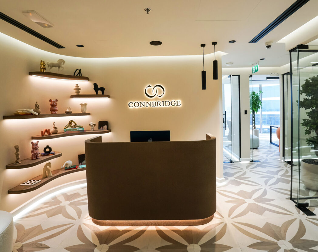Connbridge Real Estate full turnkey fit-out completed at I Rise Tower, Dubai