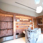 Reception and retail display area, LeTOUTOU pet spa fit-out City Walk